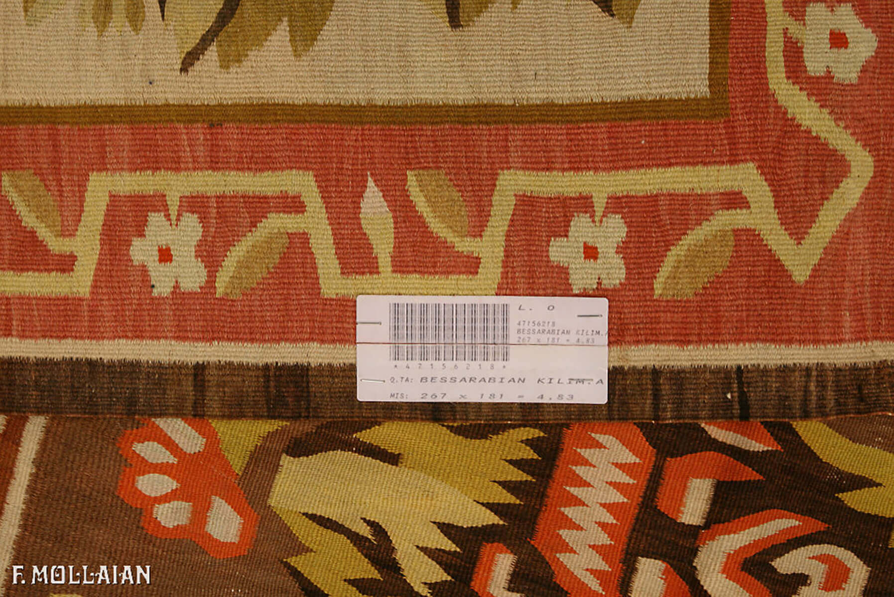 Antigua Bessarabian Kilim n°:47156218